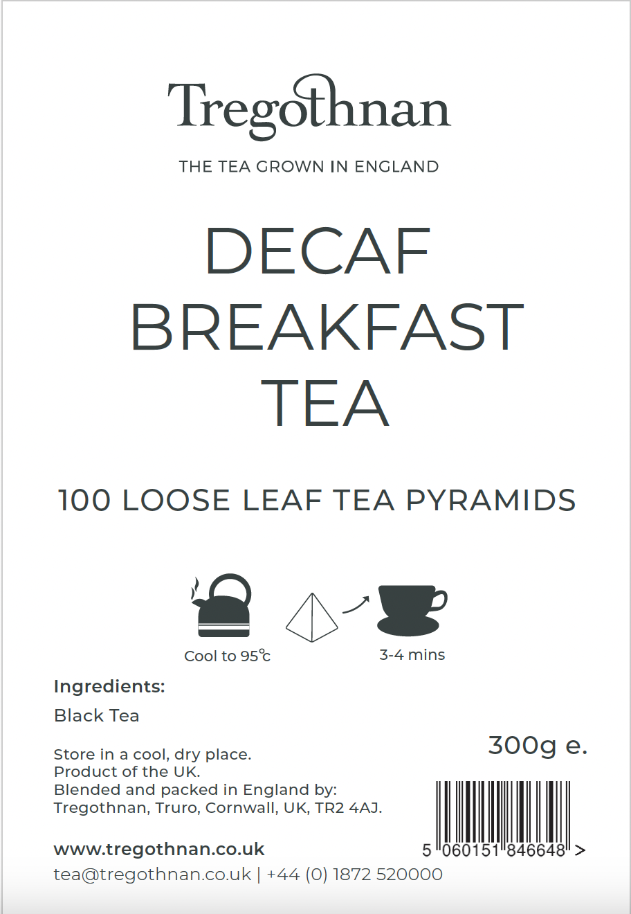 Decaf Tea 100 Pyramids Catering