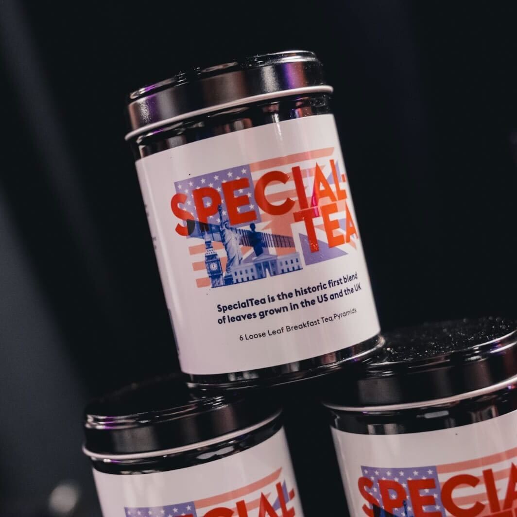 SpecialTea 6 Loose Leaf Breakfast Tea Pyramid Tin